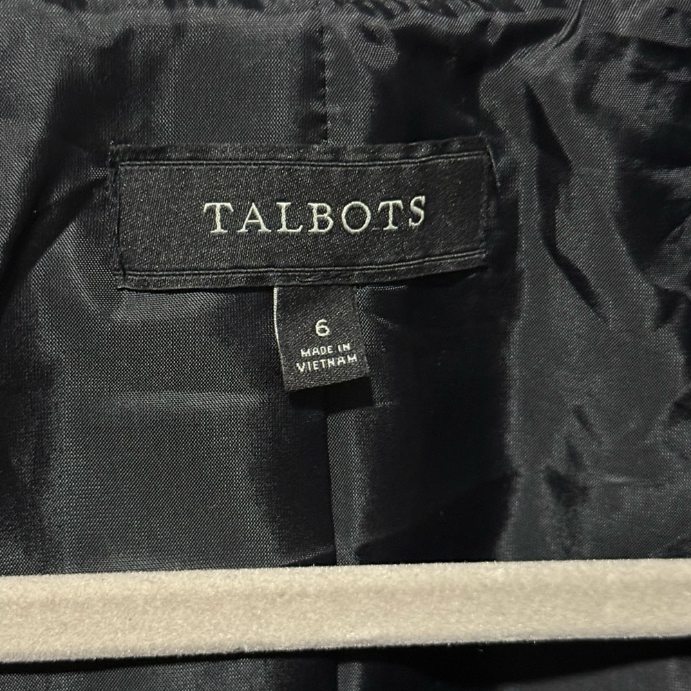 Women Like New Talbots Jacket Size 6 - Picture 4 of 4